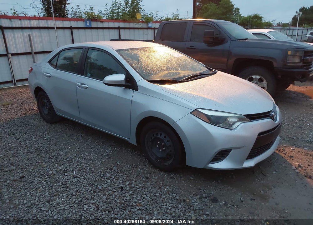 2016 TOYOTA COROLLA LE VIN: 5YFBURHE2GP396885