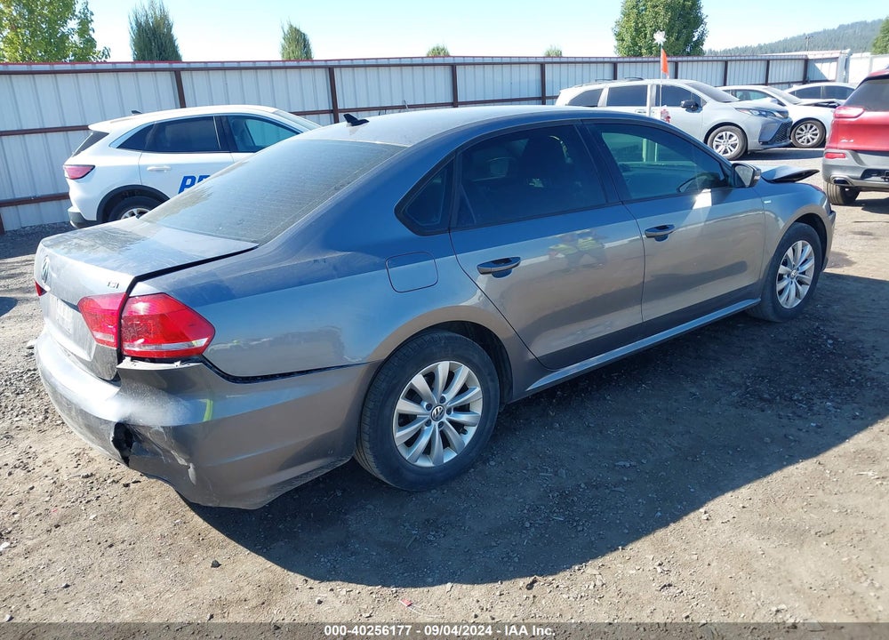 2015 VOLKSWAGEN PASSAT 1.8T LIMITED EDITION/1.8T S/1.8T WOLFSBURG EDITION VIN: 1VWAT7A38FC043762