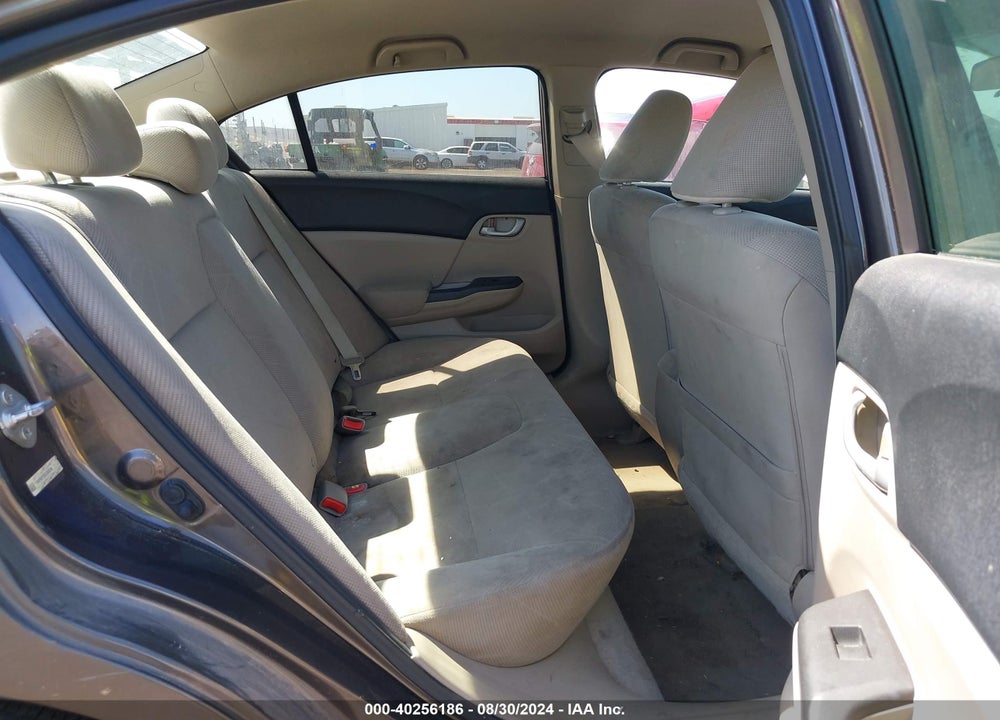 2012 HONDA CIVIC LX VIN: 19XFB2F53CE324736