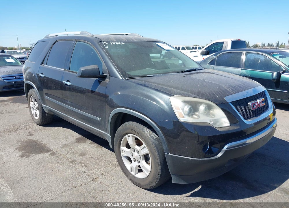 2010 GMC ACADIA SL VIN: 1GKLRKED3AJ149870