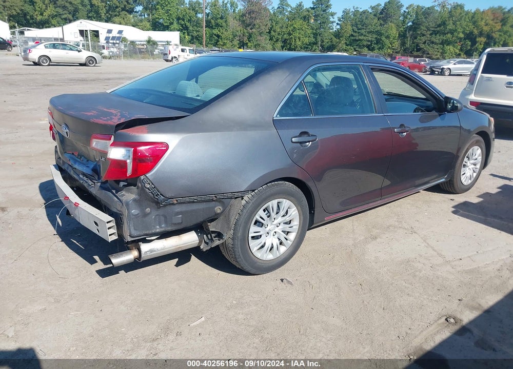 2012 TOYOTA CAMRY LE VIN: 4T4BF1FKXCR193066