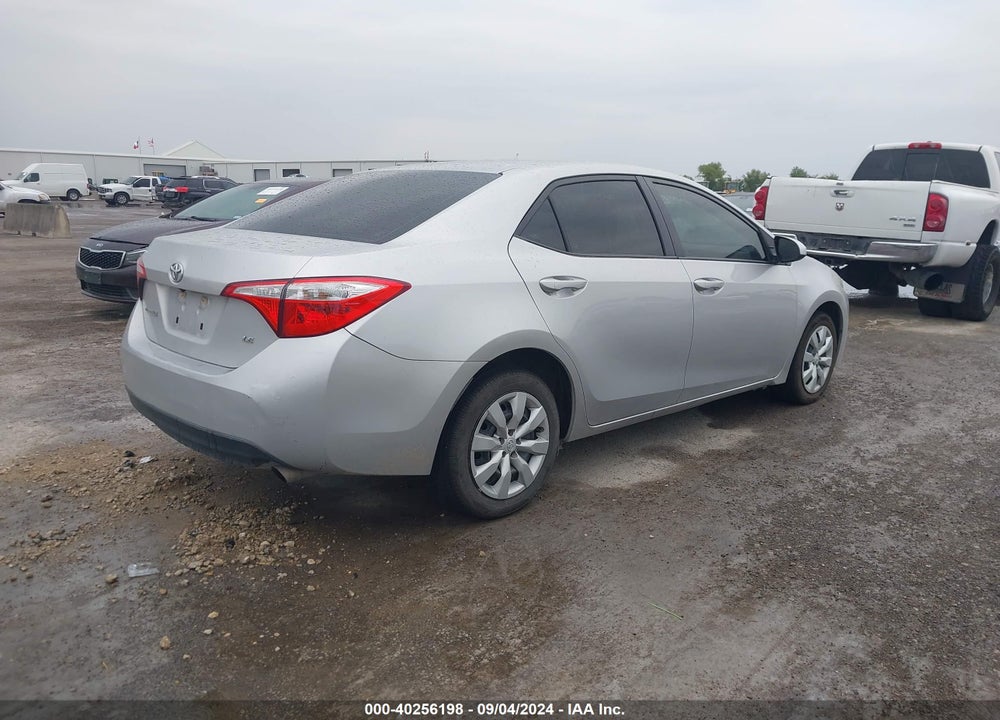 2015 TOYOTA COROLLA LE VIN: 5YFBURHE7FP240193