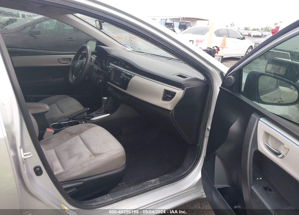 2015 TOYOTA COROLLA LE VIN: 5YFBURHE7FP240193