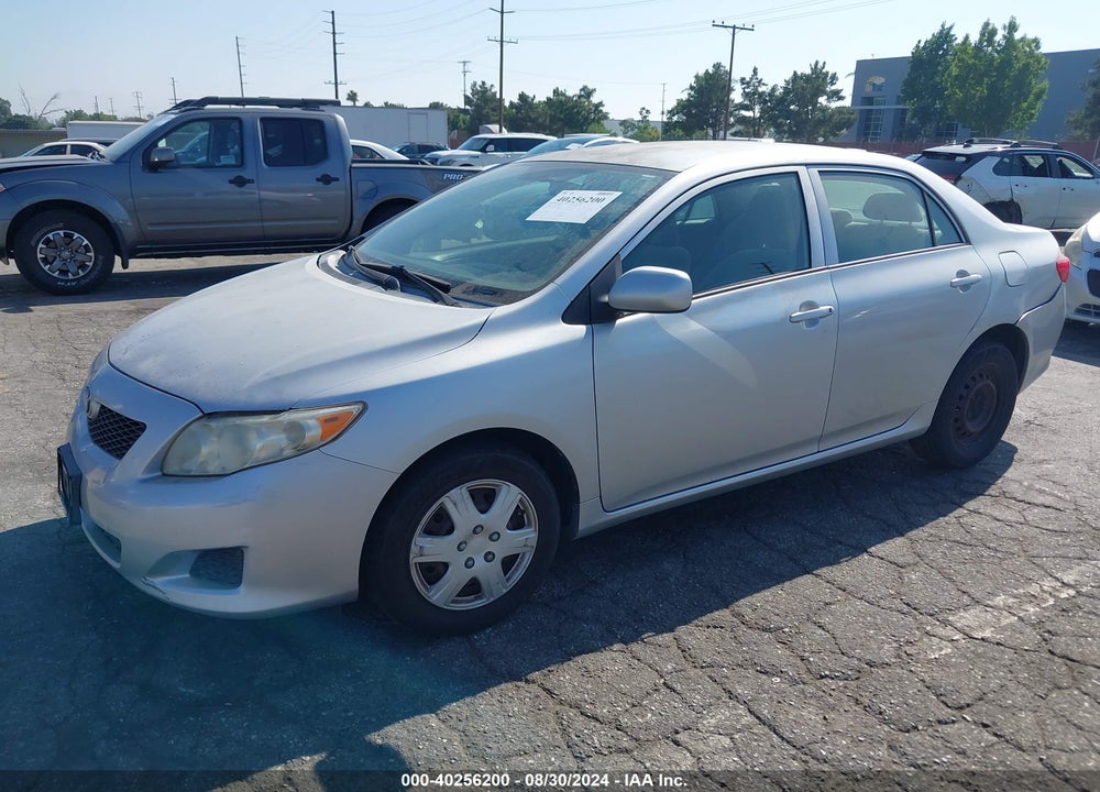 2009 TOYOTA COROLLA LE VIN: 1NXBU40E99Z017798