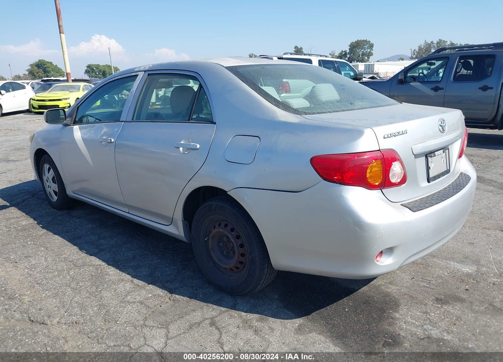 2009 TOYOTA COROLLA LE VIN: 1NXBU40E99Z017798