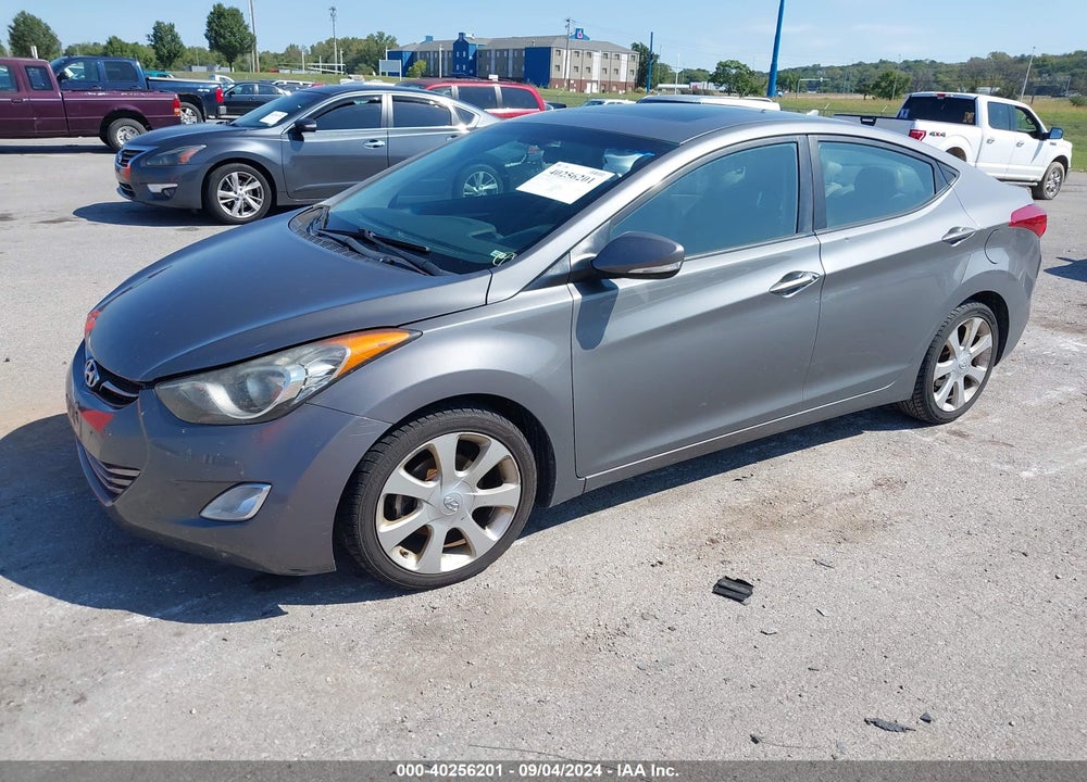 2013 HYUNDAI ELANTRA LIMITED VIN: 5NPDH4AE1DH327124