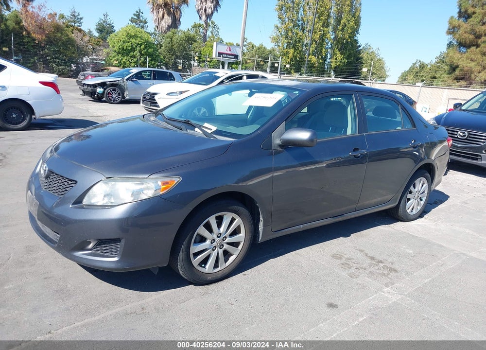 2009 TOYOTA COROLLA XLE VIN: 1NXBU40E59Z088433