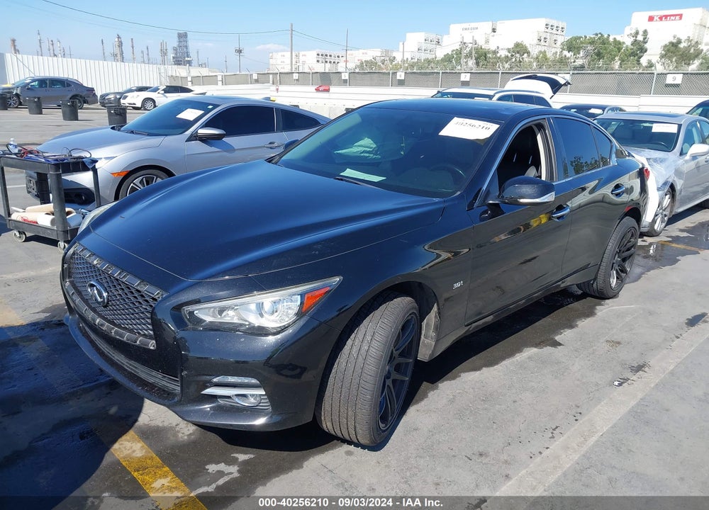 2016 INFINITI Q50 3.0T PREMIUM VIN: JN1EV7AR0GM343331