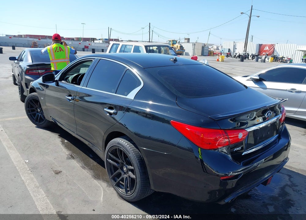 2016 INFINITI Q50 3.0T PREMIUM VIN: JN1EV7AR0GM343331