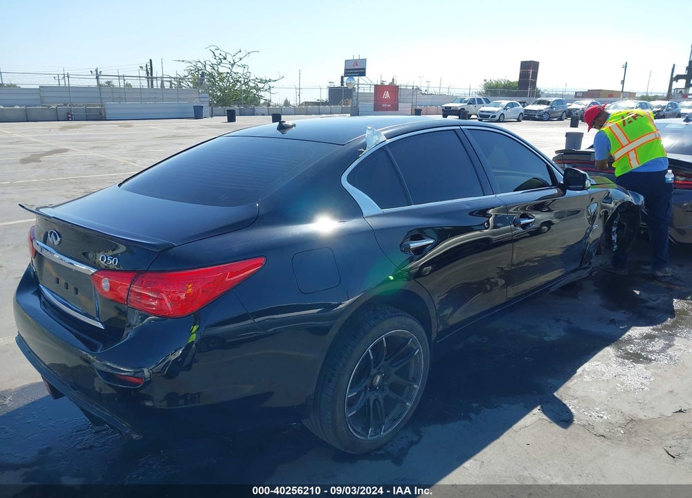 2016 INFINITI Q50 3.0T PREMIUM VIN: JN1EV7AR0GM343331