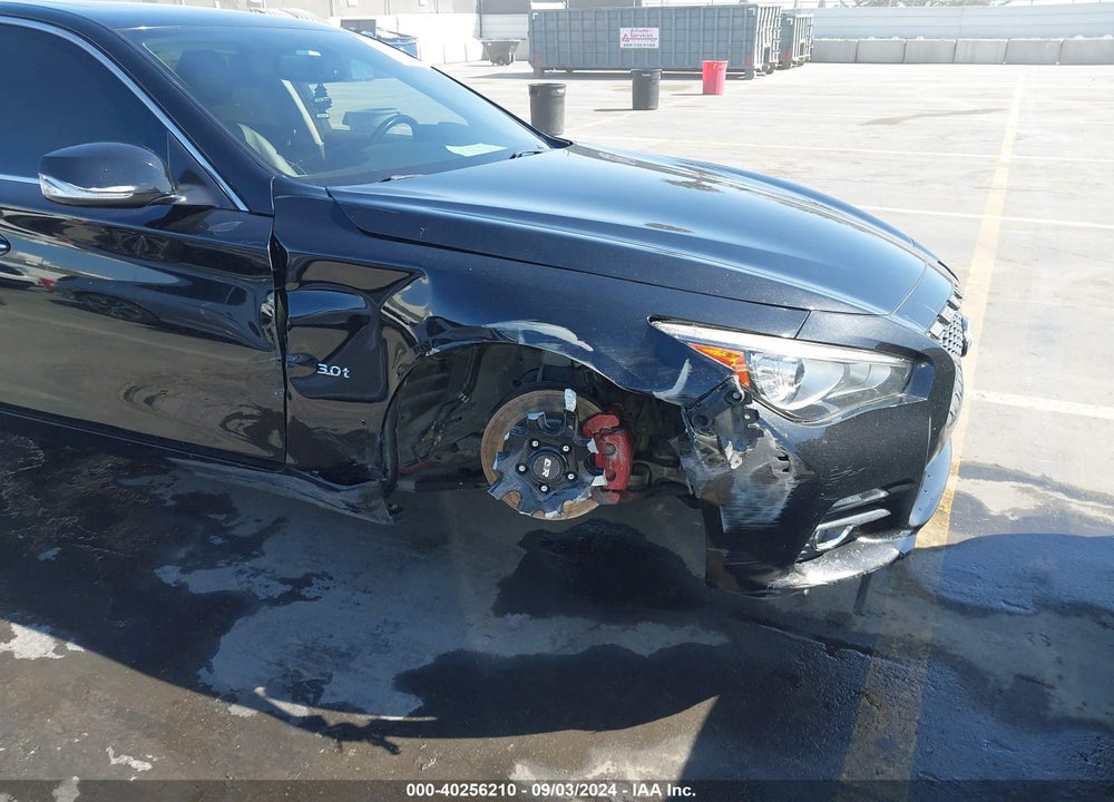 2016 INFINITI Q50 3.0T PREMIUM VIN: JN1EV7AR0GM343331