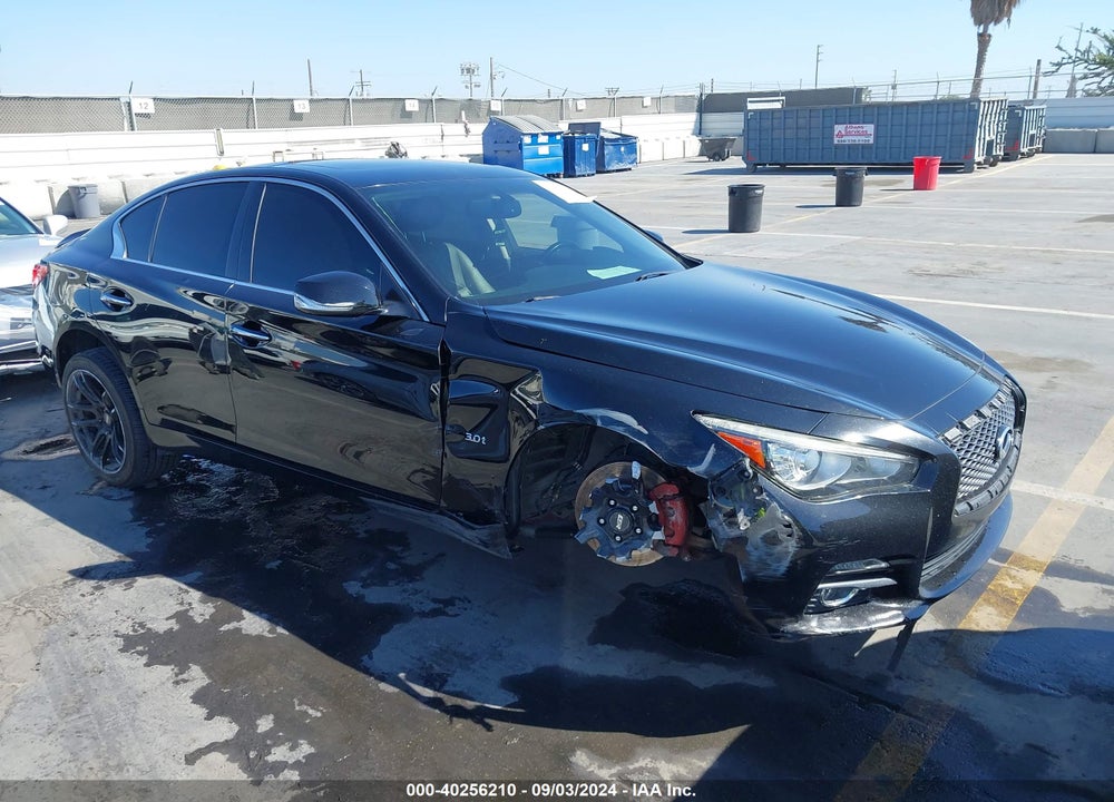 2016 INFINITI Q50 3.0T PREMIUM VIN: JN1EV7AR0GM343331