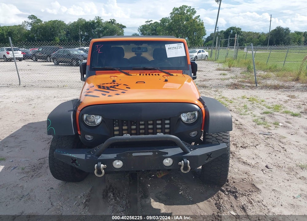 2015 JEEP WRANGLER SPORT VIN: 1C4AJWAG4FL644320