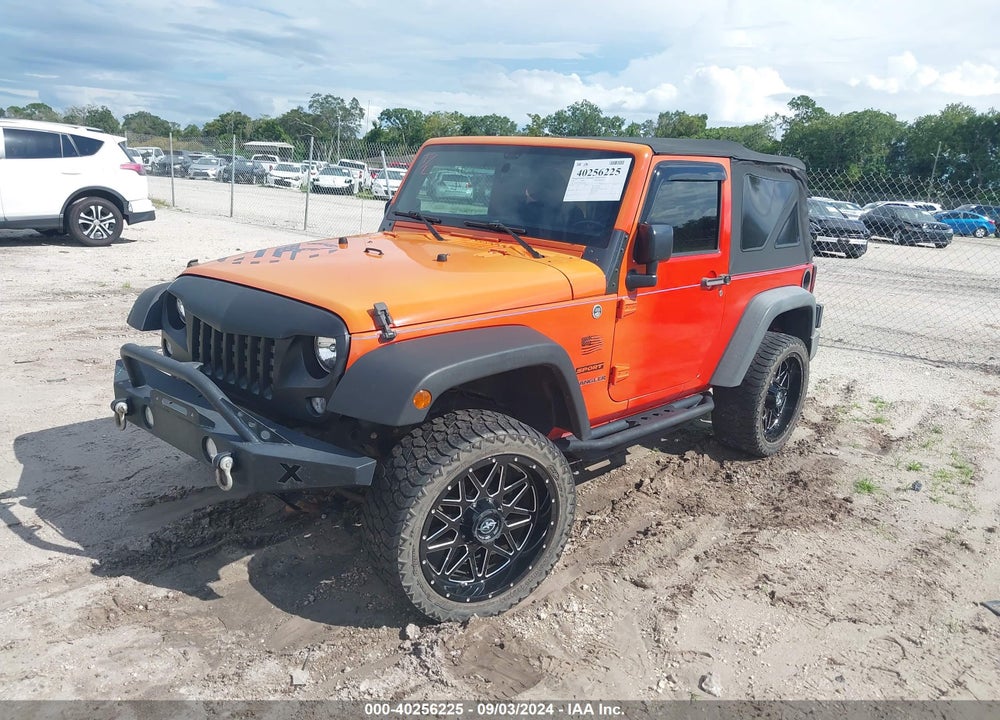 2015 JEEP WRANGLER SPORT VIN: 1C4AJWAG4FL644320