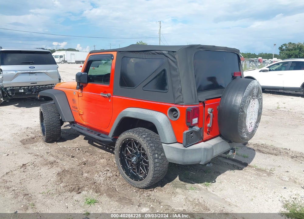 2015 JEEP WRANGLER SPORT VIN: 1C4AJWAG4FL644320