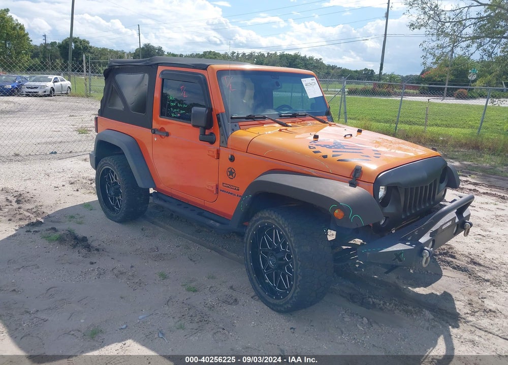 2015 JEEP WRANGLER SPORT VIN: 1C4AJWAG4FL644320