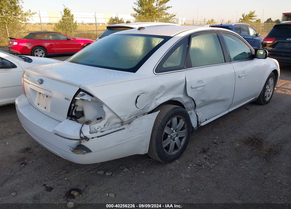 2007 FORD FIVE HUNDRED SEL VIN: 1FAHP24167G144348