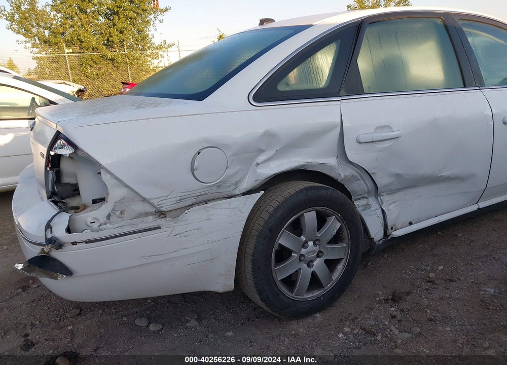 2007 FORD FIVE HUNDRED SEL VIN: 1FAHP24167G144348