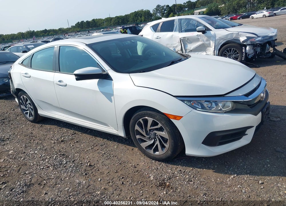 2018 HONDA CIVIC EX VIN: 2HGFC2F74JH542654