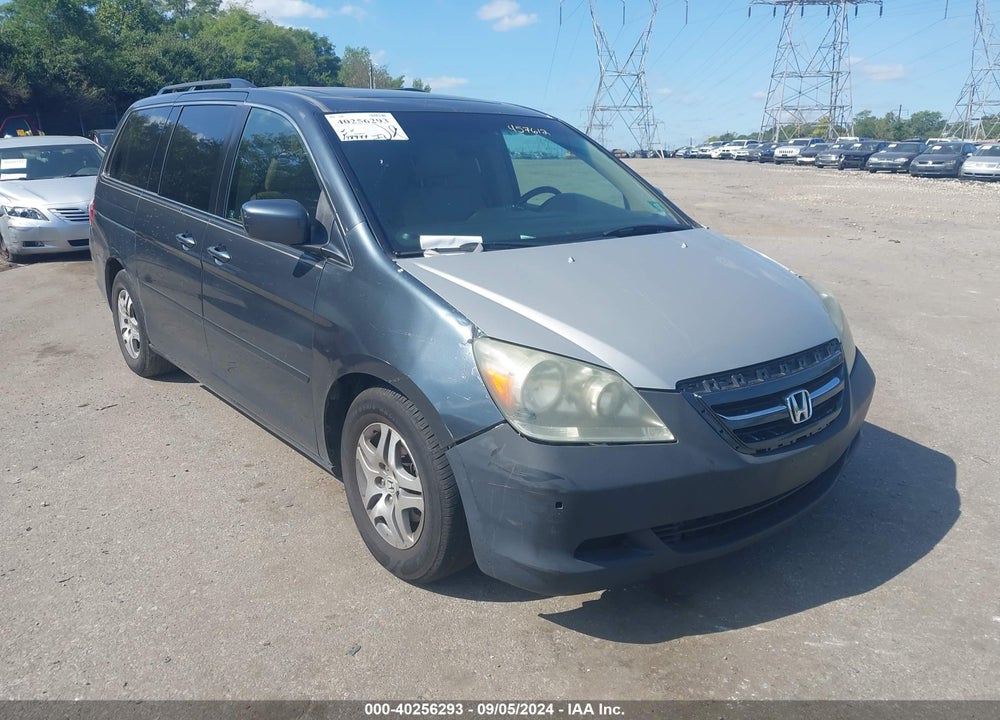 2006 HONDA ODYSSEY EX-L VIN: 5FNRL38686B457612