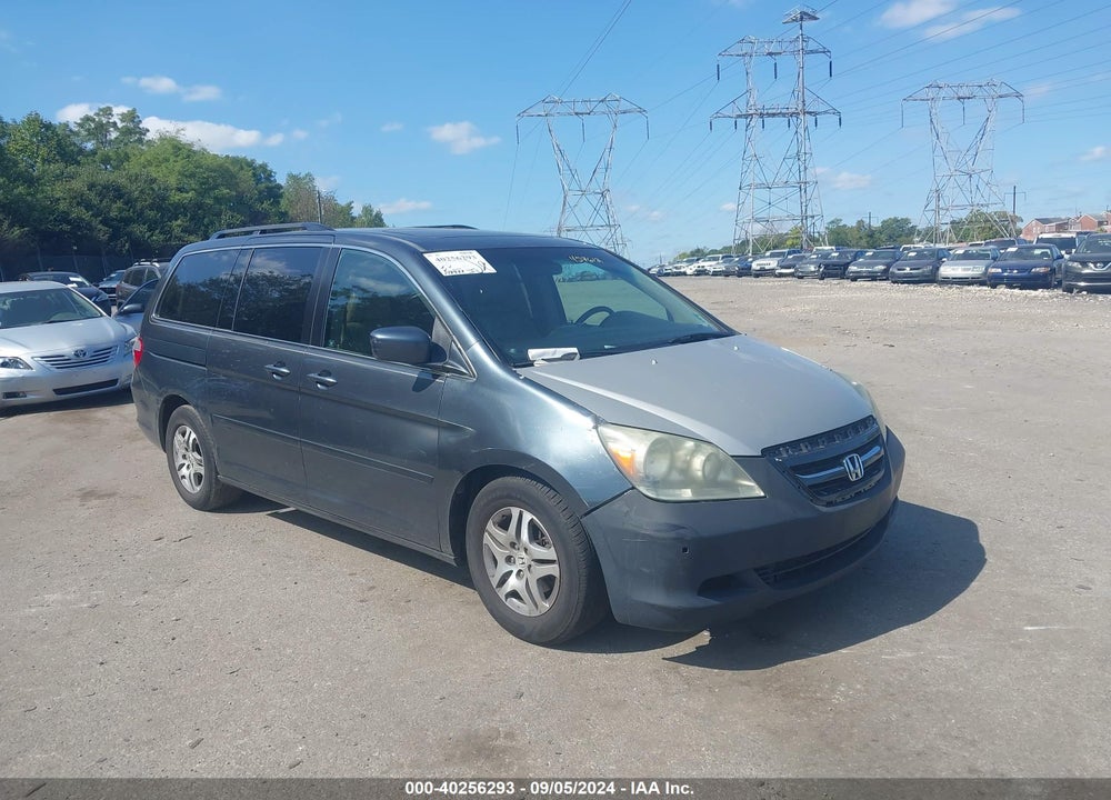 2006 HONDA ODYSSEY EX-L VIN: 5FNRL38686B457612