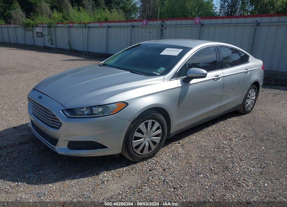 2014 FORD FUSION S VIN: 1FA6P0G7XE5371384