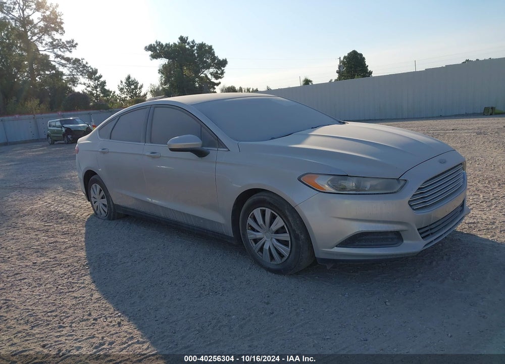 2014 FORD FUSION S VIN: 1FA6P0G7XE5371384