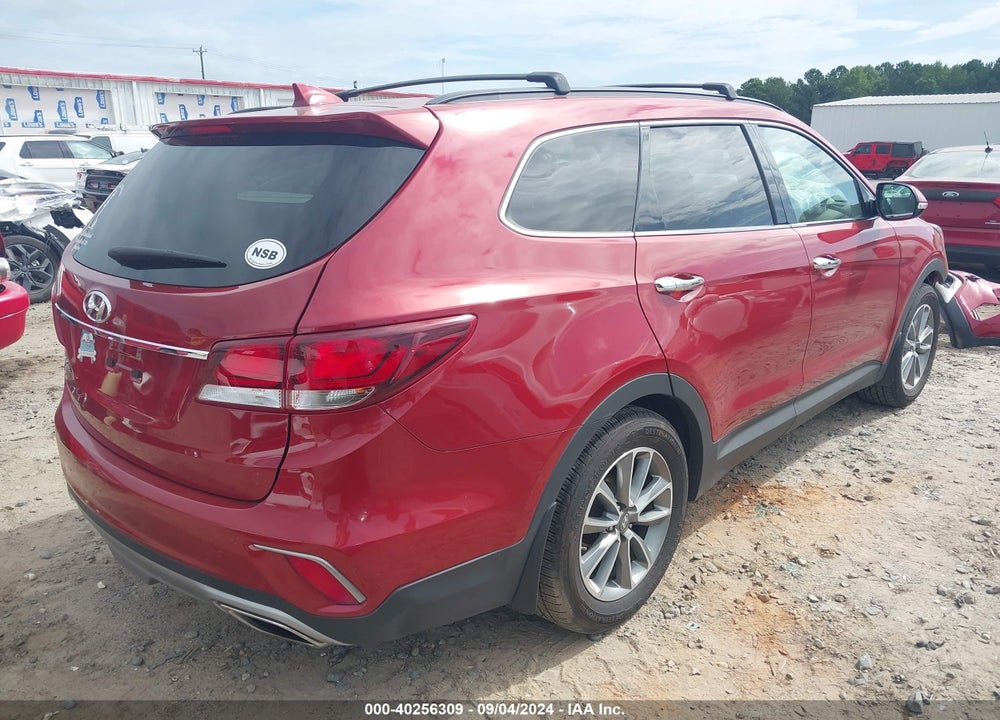 2017 HYUNDAI SANTA FE SE VIN: KM8SN4HF2HU239298