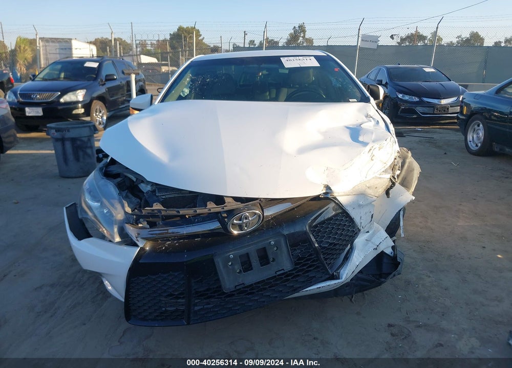 2016 TOYOTA CAMRY SE VIN: 4T1BF1FK8GU215324