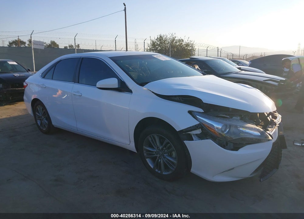 2016 TOYOTA CAMRY SE VIN: 4T1BF1FK8GU215324