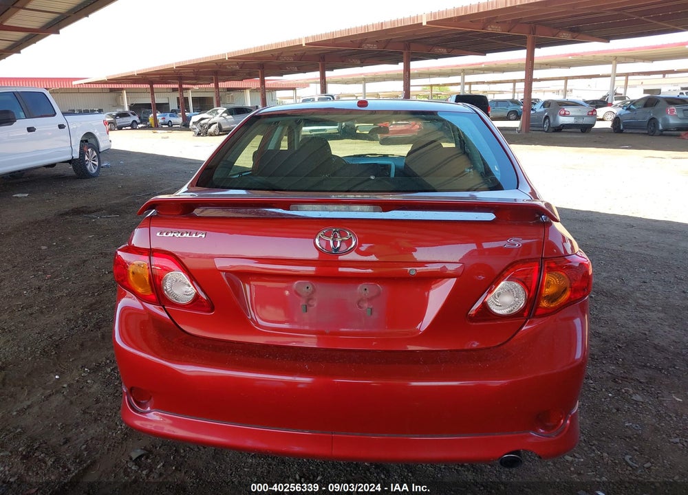 2010 TOYOTA COROLLA S VIN: 1NXBU4EE7AZ303288