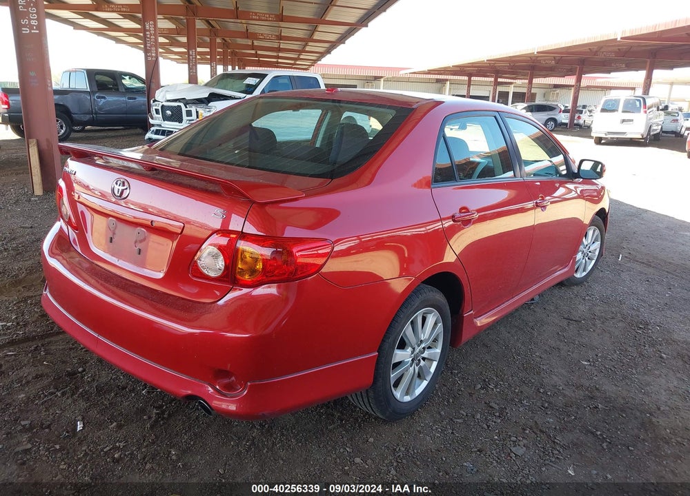 2010 TOYOTA COROLLA S VIN: 1NXBU4EE7AZ303288