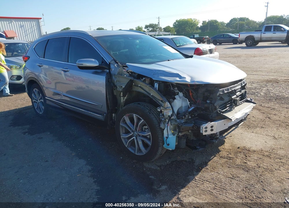 2022 HONDA CR-V HYBRID TOURING VIN: 5J6RT6H95NL038764