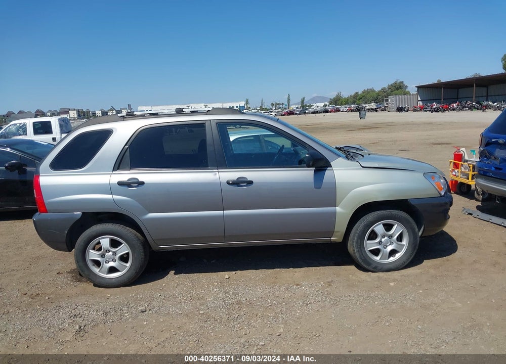 2008 KIA SPORTAGE LX VIN: KNDJF724587539518