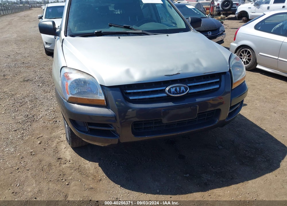 2008 KIA SPORTAGE LX VIN: KNDJF724587539518