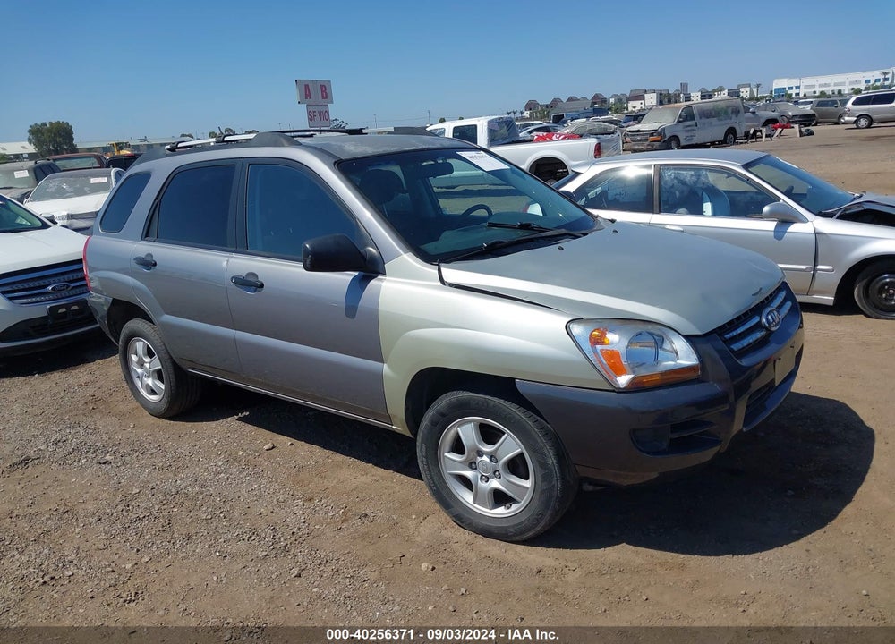 2008 KIA SPORTAGE LX VIN: KNDJF724587539518