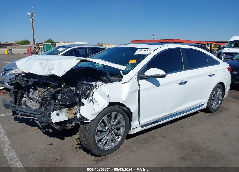 2017 HYUNDAI SONATA VIN: 5NPE34AFXHH523399