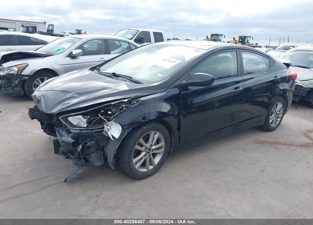 2012 HYUNDAI ELANTRA GLS VIN: 5NPDH4AE9CH082877