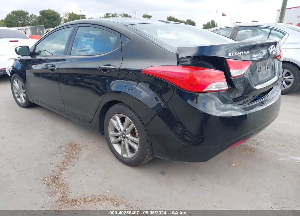 2012 HYUNDAI ELANTRA GLS VIN: 5NPDH4AE9CH082877