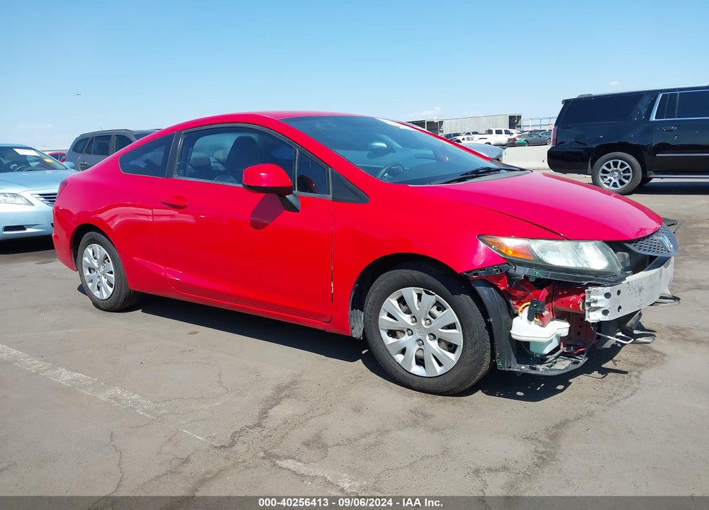 2012 HONDA CIVIC LX VIN: 2HGFG3B54CH541117