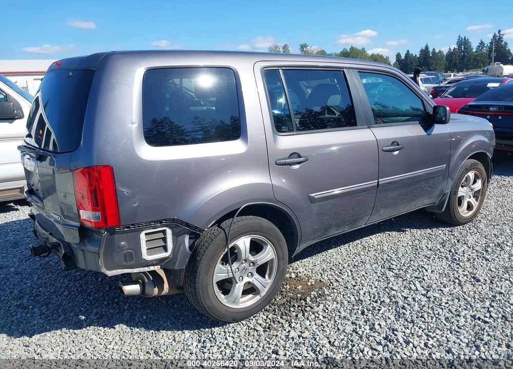 2015 HONDA PILOT EX VIN: 5FNYF4H40FB021358