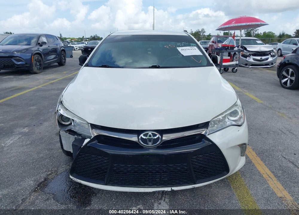 2016 TOYOTA CAMRY SE VIN: 4T1BF1FK5GU556034
