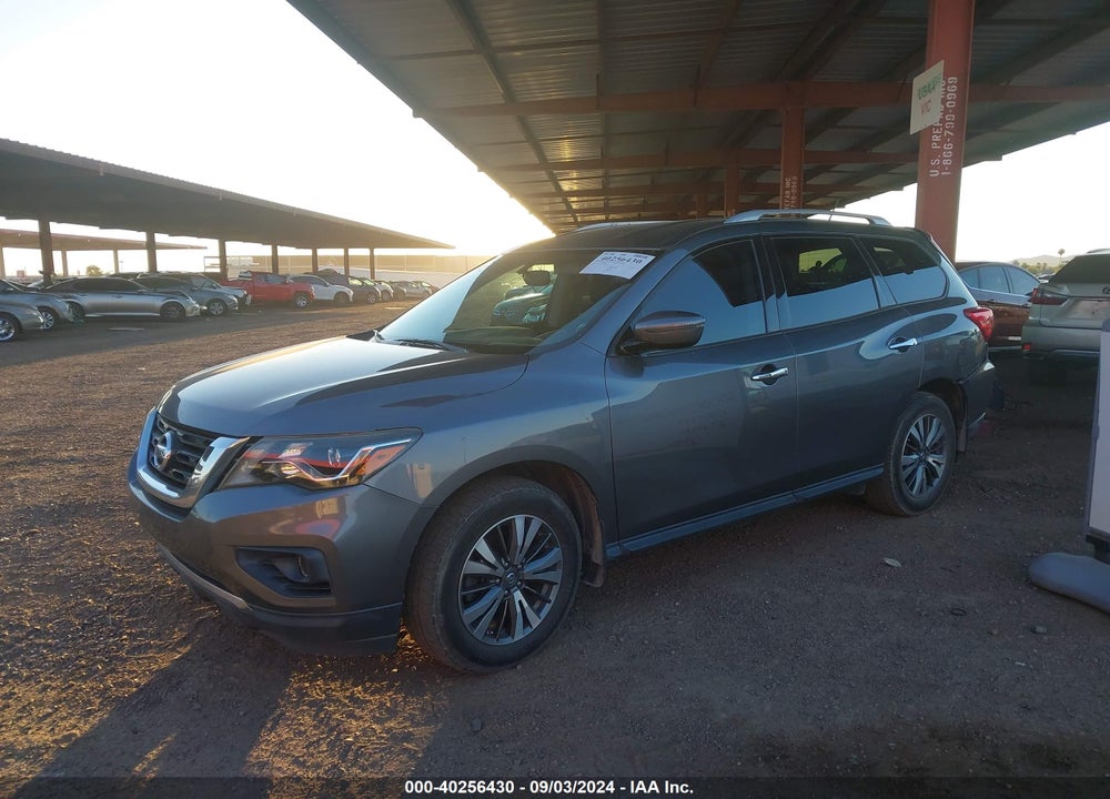 2017 NISSAN PATHFINDER SV VIN: 5N1DR2MN4HC909910