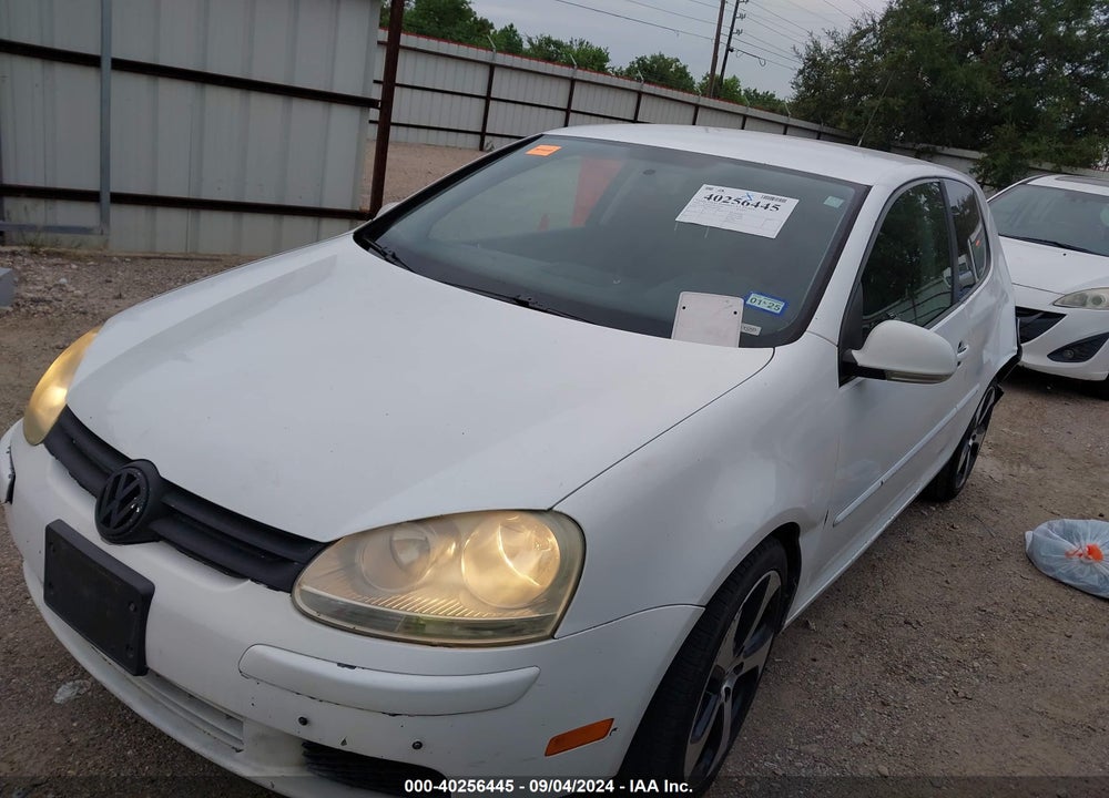 2007 VOLKSWAGEN RABBIT 2-DOOR VIN: WVWBR71KX7W054582