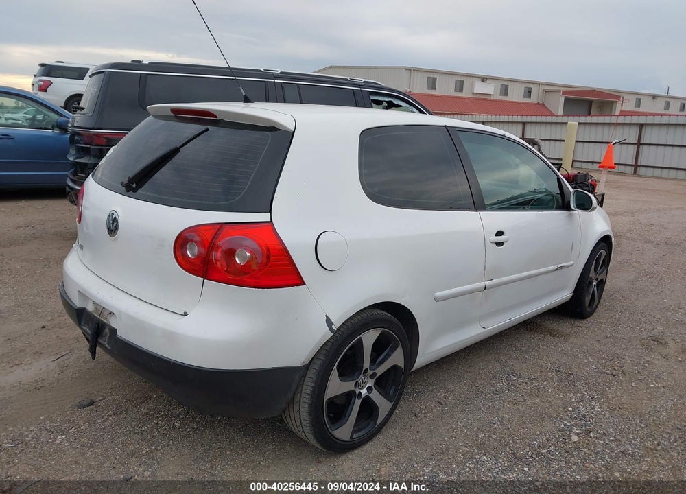 2007 VOLKSWAGEN RABBIT 2-DOOR VIN: WVWBR71KX7W054582