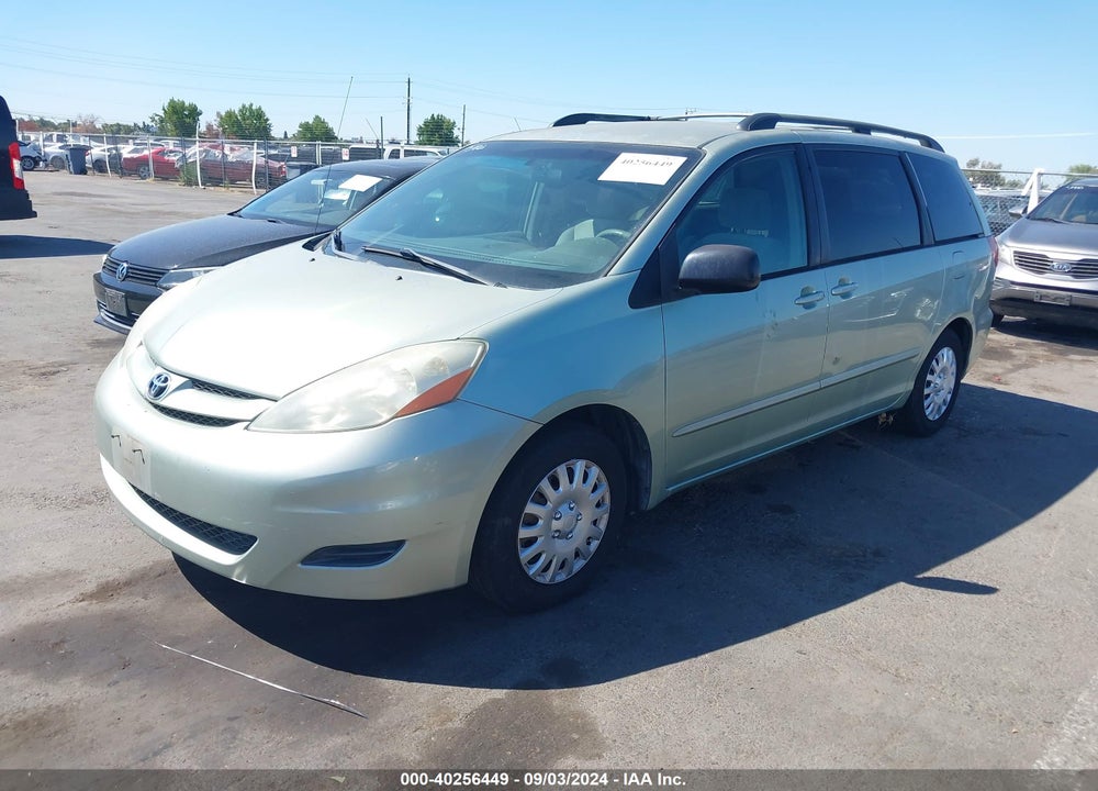 2007 TOYOTA SIENNA LE VIN: 5TDZK23C97S044881