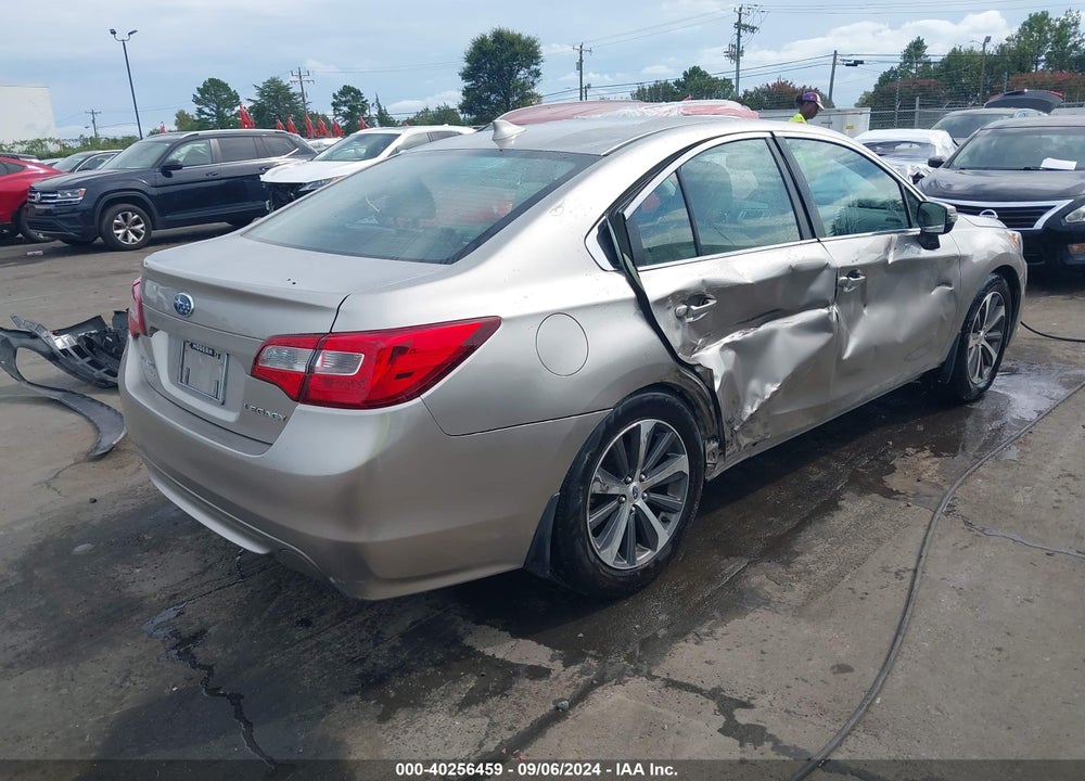 2016 SUBARU LEGACY 2.5I LIMITED VIN: 4S3BNBN66G3047237