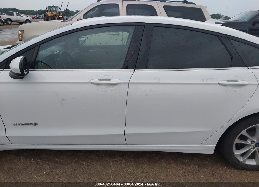 2019 FORD FUSION HYBRID SE VIN: 3FA6P0LU3KR141190