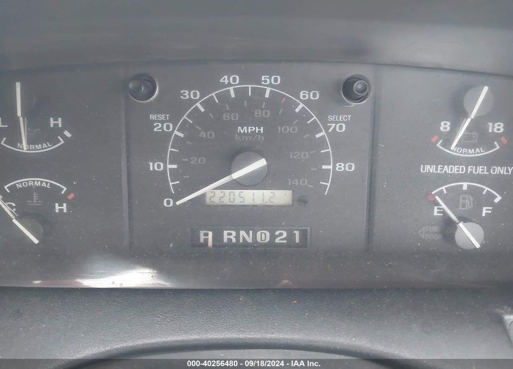 1995 FORD F150 VIN: 1FTEF15N1SNA47297
