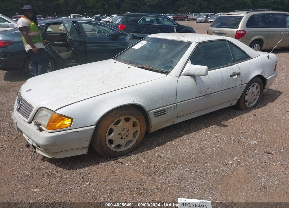 1992 MERCEDES-BENZ 500 SL VIN: WDBFA66E9NF054798